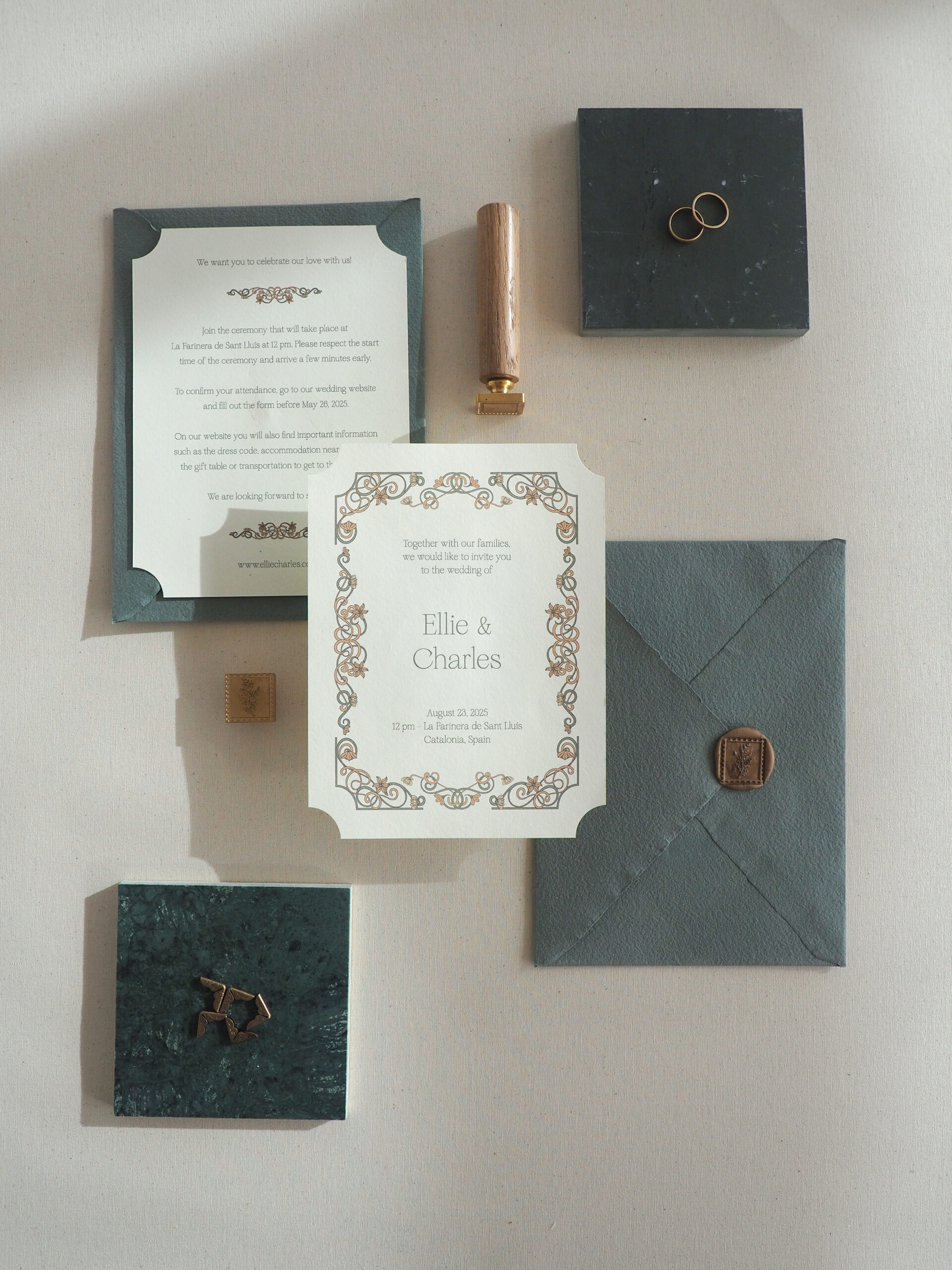 Invitación Nuveau